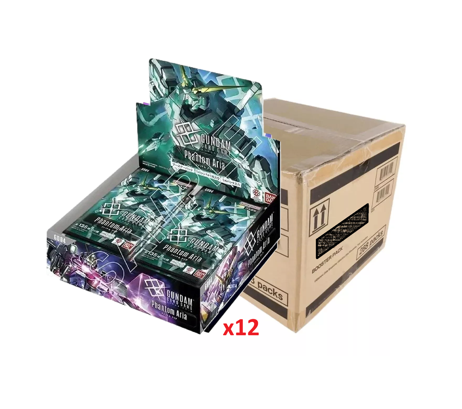 Gundam Card Game: Phantom Aria (GD04) Booster Box - Case of 12